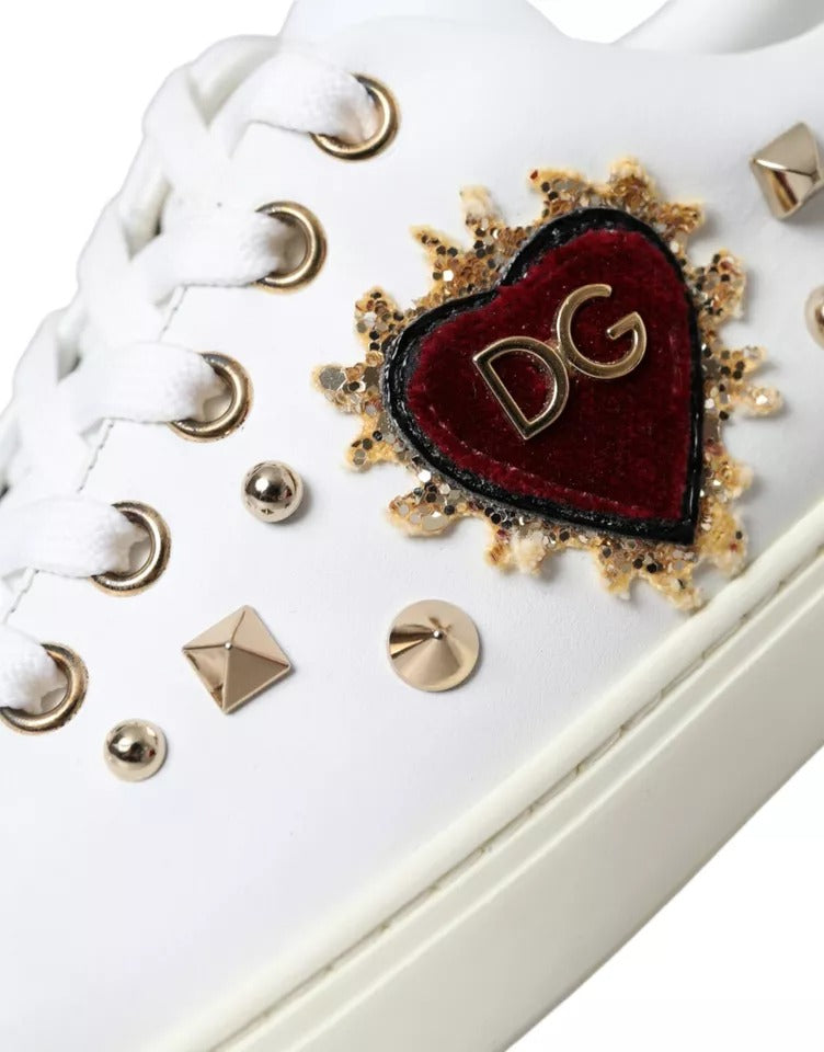 Blanco Portofino Sagrado Corazón Zapatillas Mujer Zapatos