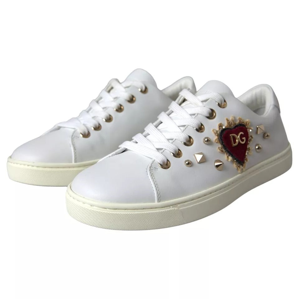 Blanco Portofino Sagrado Corazón Zapatillas Mujer Zapatos