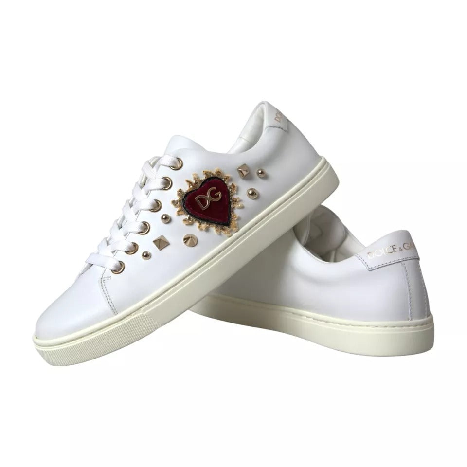 Blanco Portofino Sagrado Corazón Zapatillas Mujer Zapatos