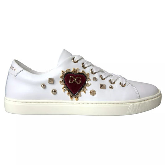 Blanco Portofino Sagrado Corazón Zapatillas Mujer Zapatos
