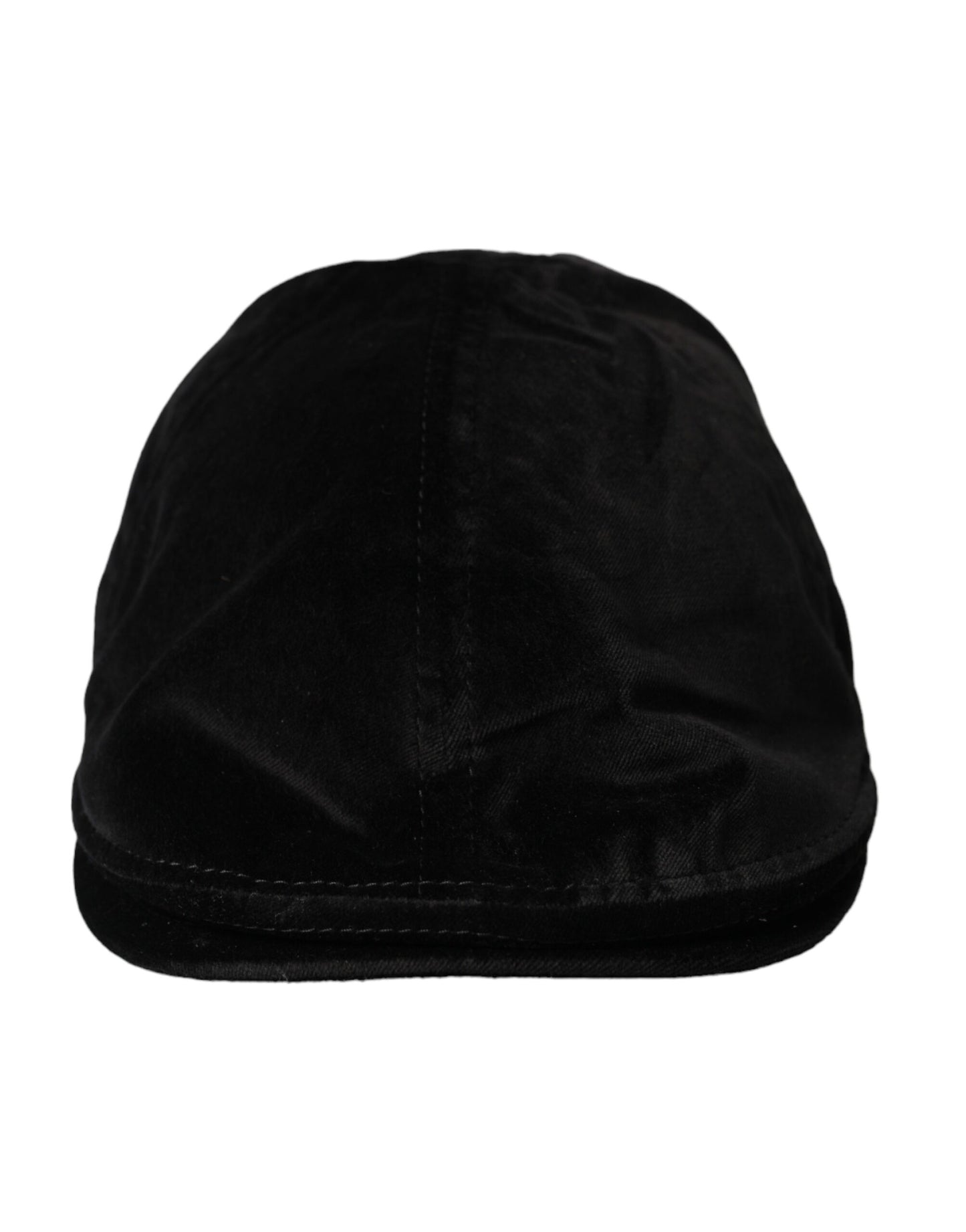 Gorra de vendedor de periódicos de algodón Black Crown para hombre