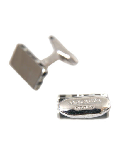 Silver Plated Metal Brass Pin Men Cufflinks