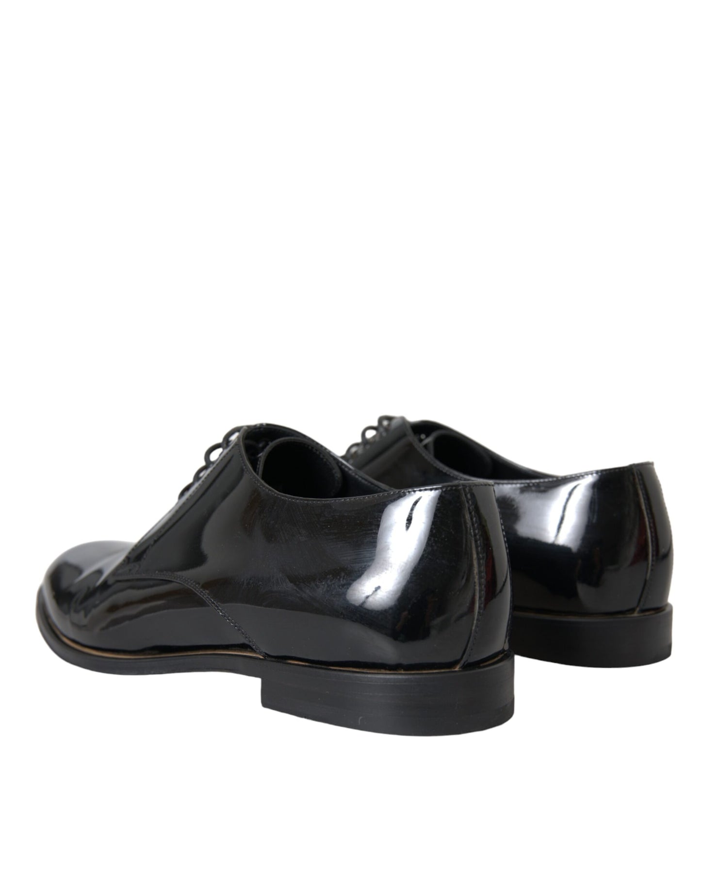 Zapatos de vestir formales Derby de charol negro