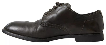 Zapatos de vestir formales de cuero verde para hombre