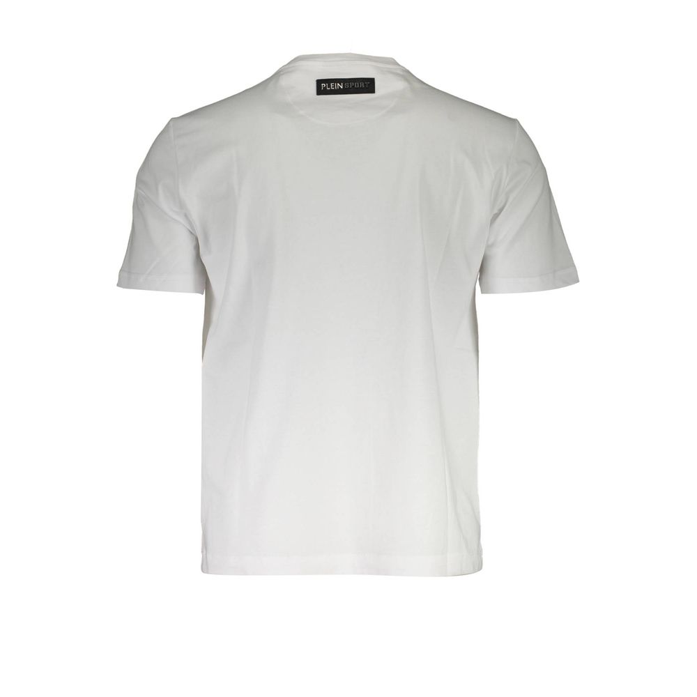 Camiseta de algodón blanca para hombre