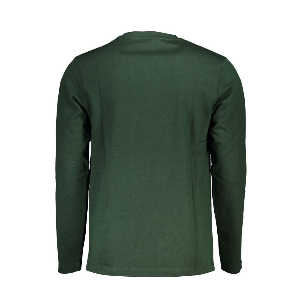 Camiseta de algodón verde