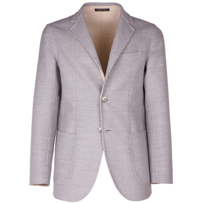 Blazer de lana virgen gris