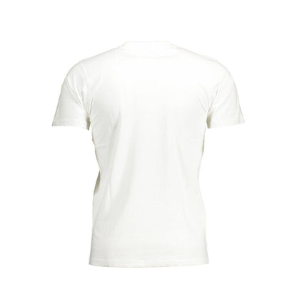 Camiseta de algodón blanca