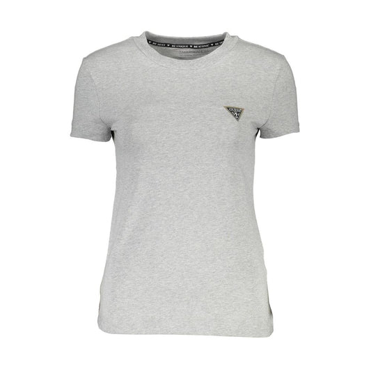 Gray Cotton Women Top