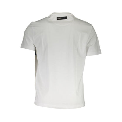 Camiseta blanca de algodón para hombre