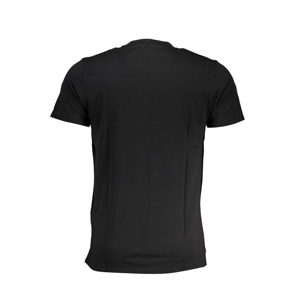 Camiseta negra de algodón