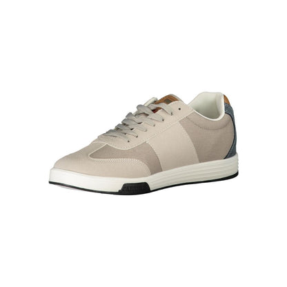 Gray Polyester Sneaker