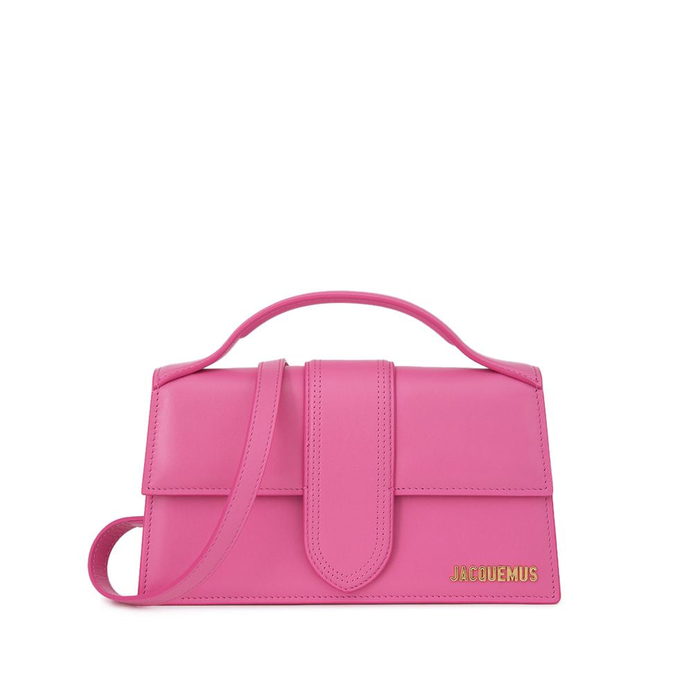 Bolso de piel rosa