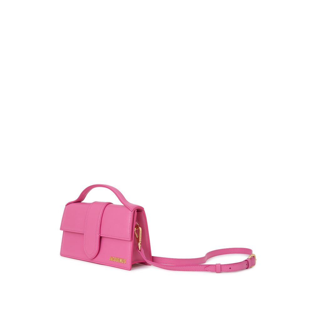 Bolso de piel rosa