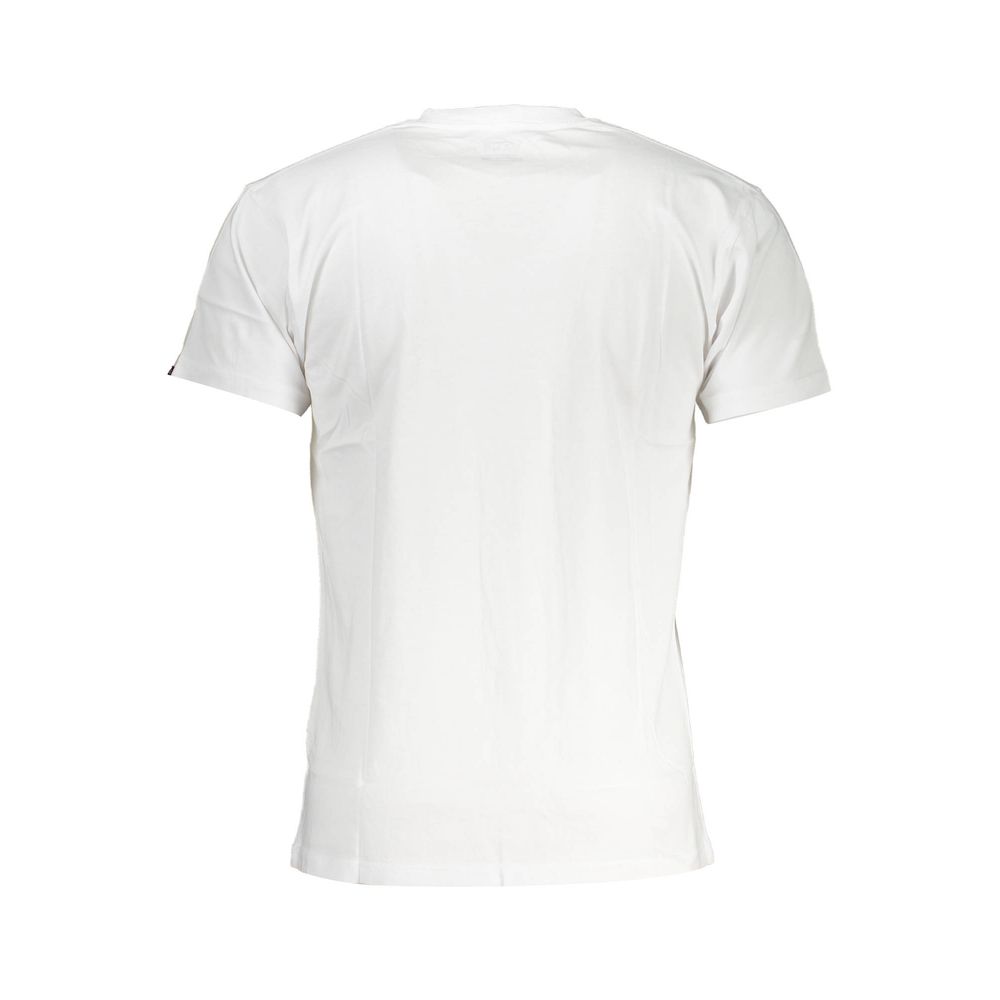 Camiseta de algodón blanca para hombre