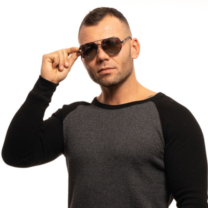 Gafas de sol grises para hombre