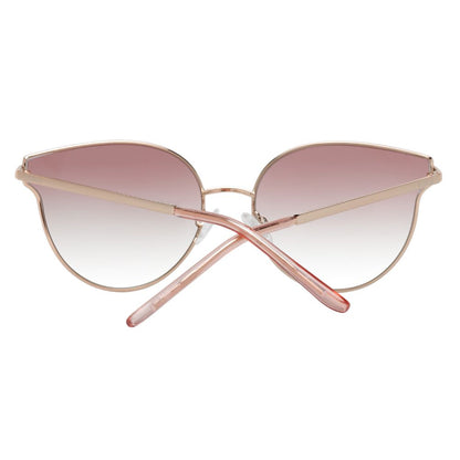 Gafas de sol doradas para mujer