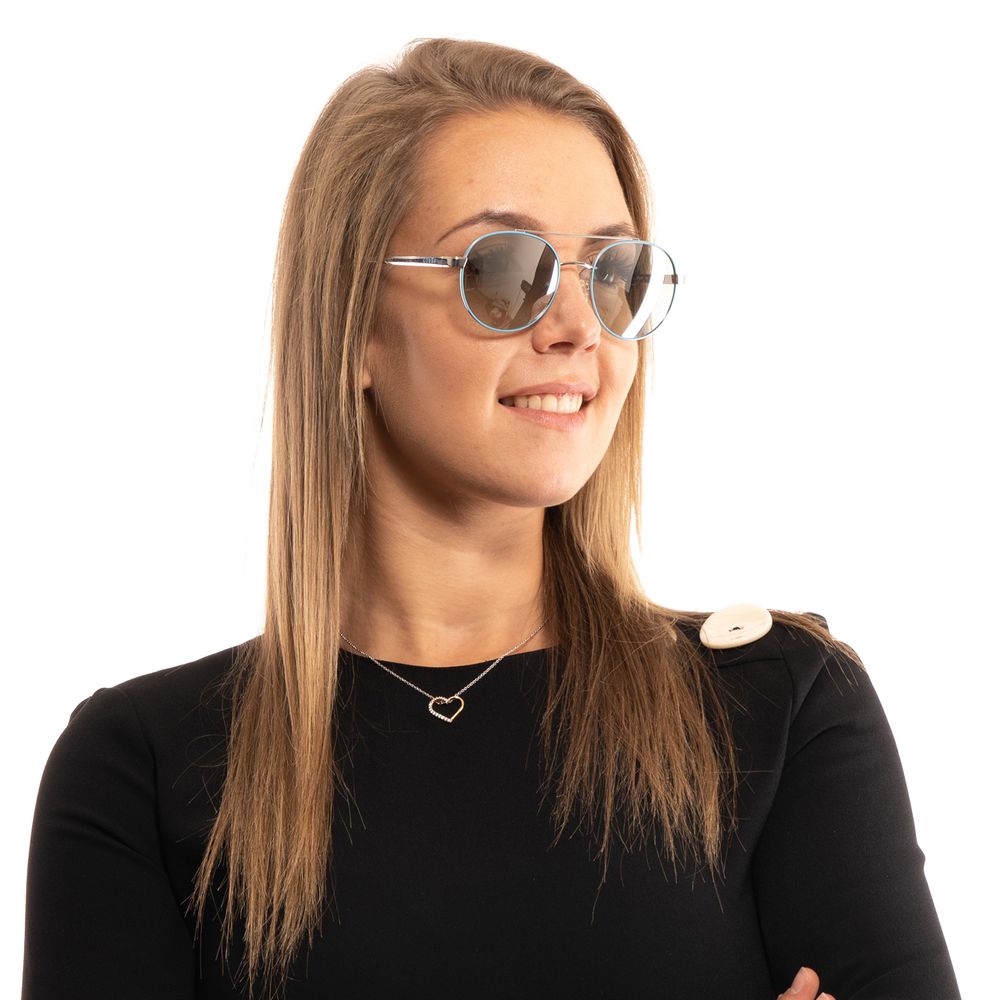 Gafas de sol turquesas para mujer