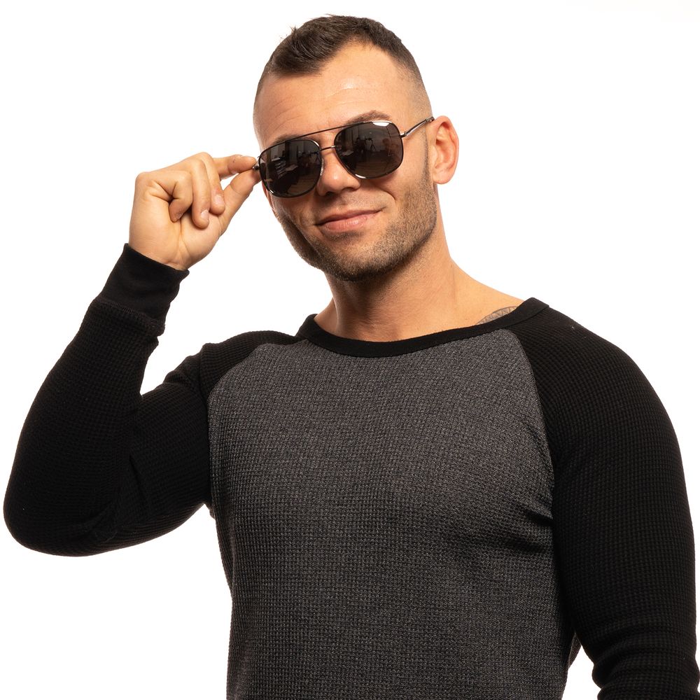 Gafas de sol grises para hombre