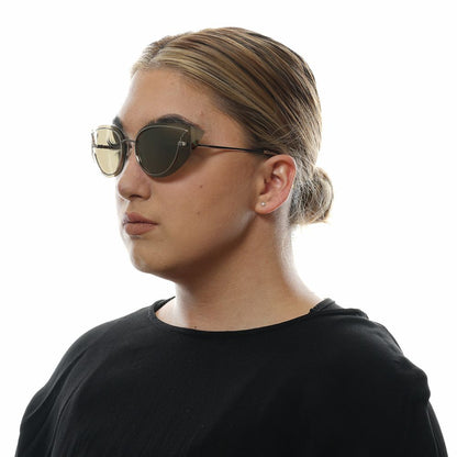 Gafas de sol doradas para mujer