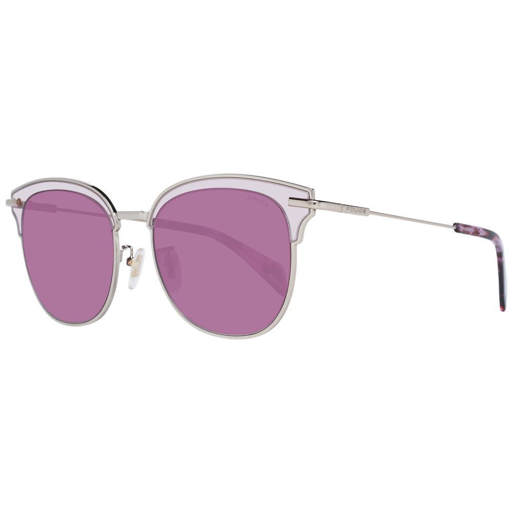 Gafas de sol color burdeos para mujer