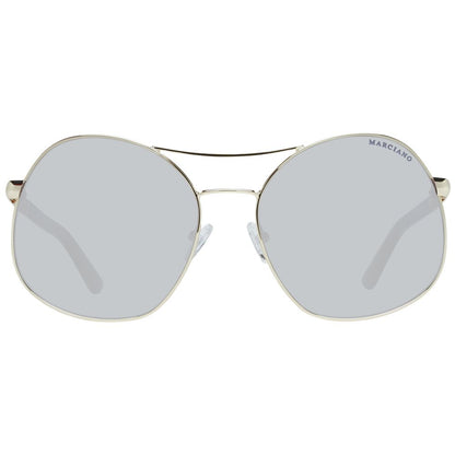 Gafas de sol doradas para mujer