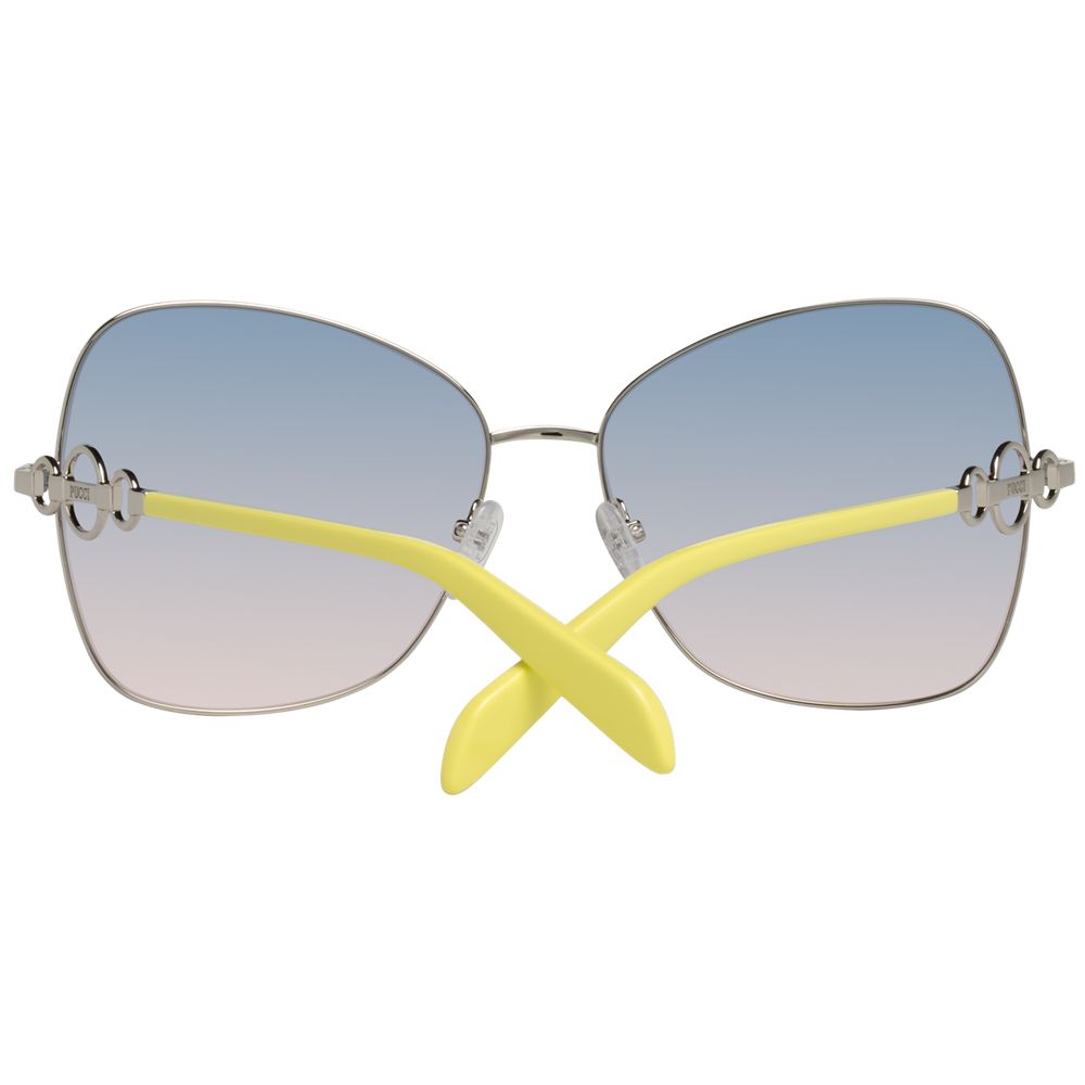 Gafas de sol plateadas para mujer