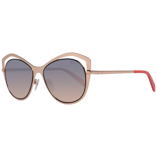 Gafas de sol para mujer en oro rosa