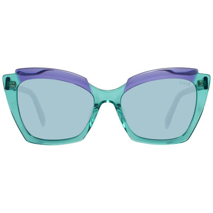 Gafas de sol verdes para mujer