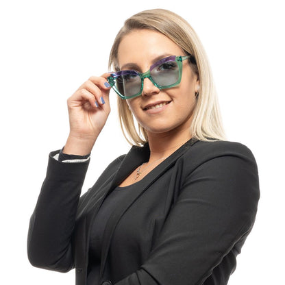 Gafas de sol verdes para mujer