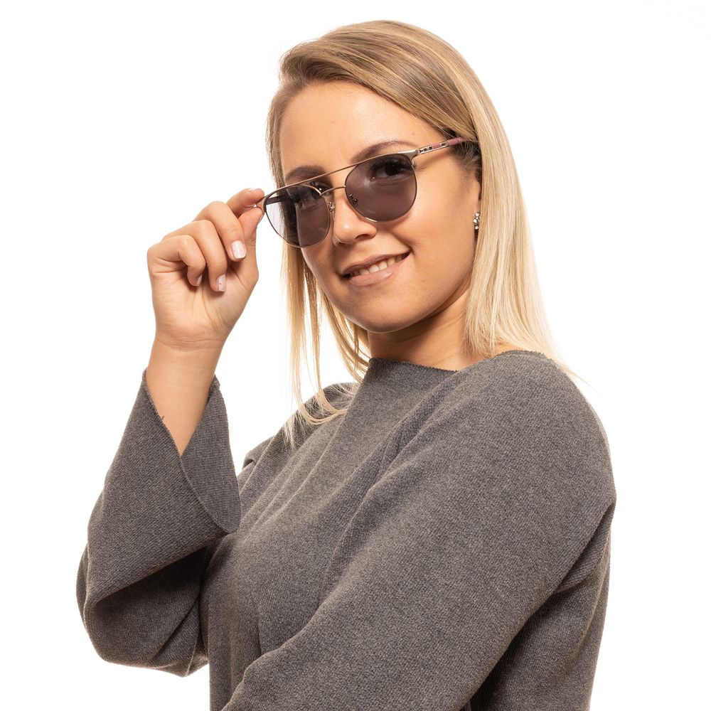 Gafas de sol plateadas para mujer