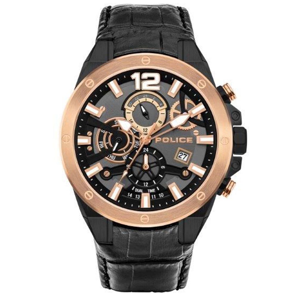 Reloj de oro rosa para hombre