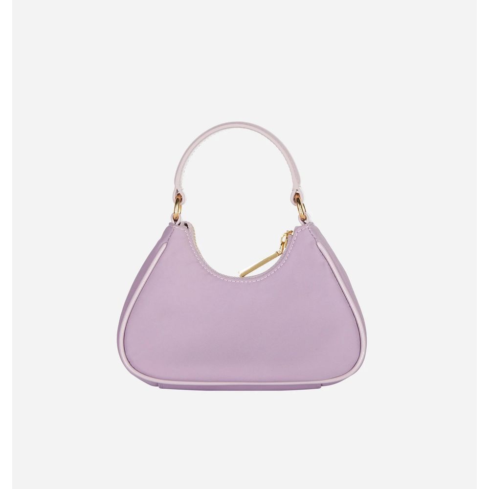 Bolso de mano para mujer de poliéster morado