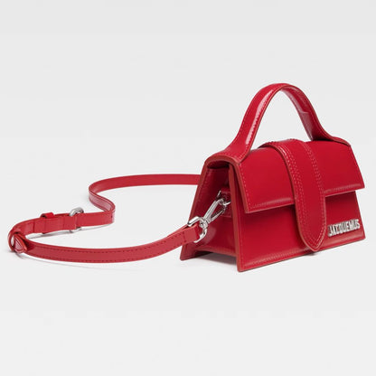 Red Leather Crossbody Bag