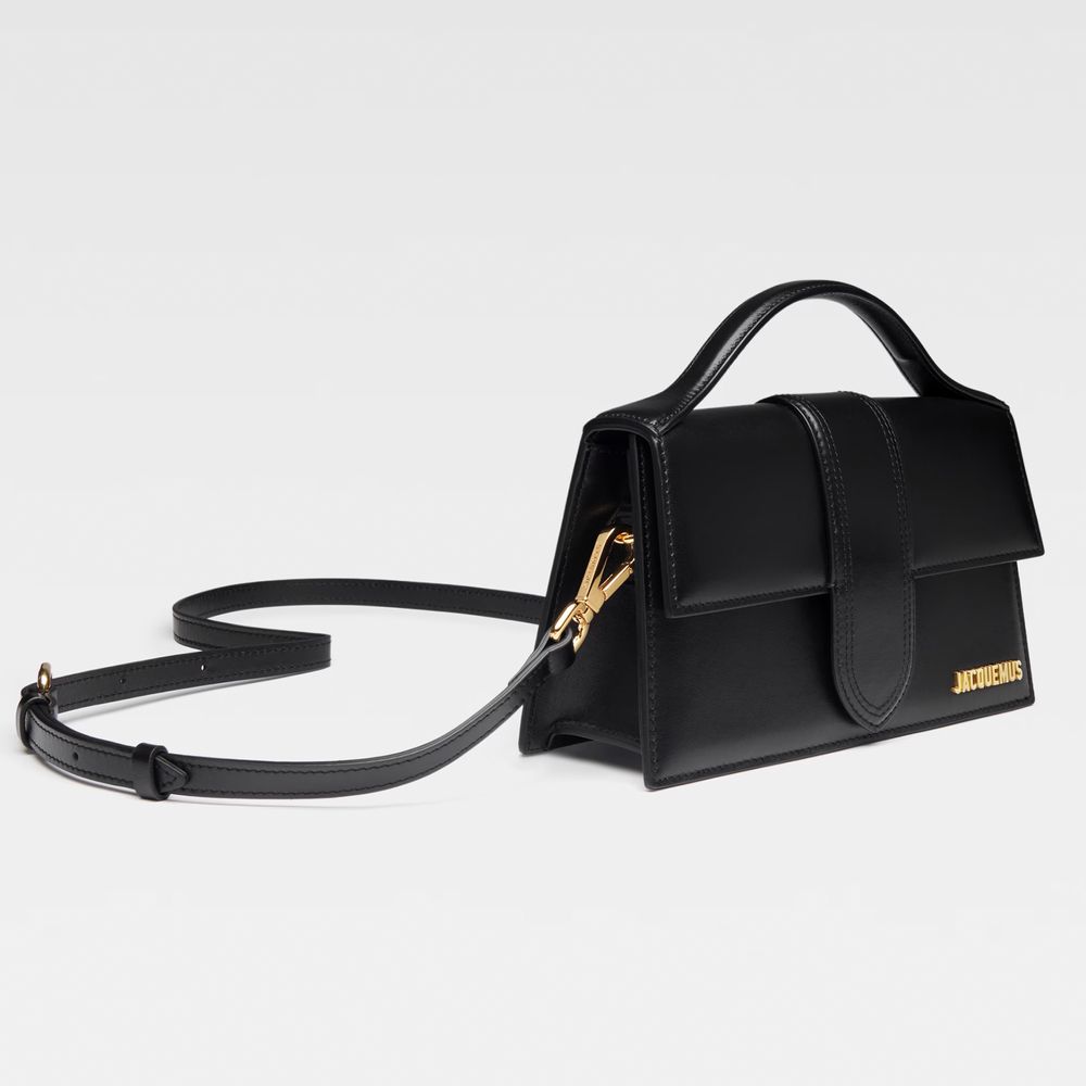 Bolso Crossbody de cuero negro