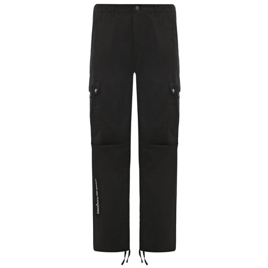 Pantalones y jeans de algodón negros