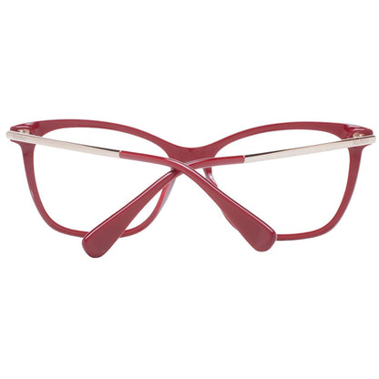 Monturas ópticas rojas para mujer