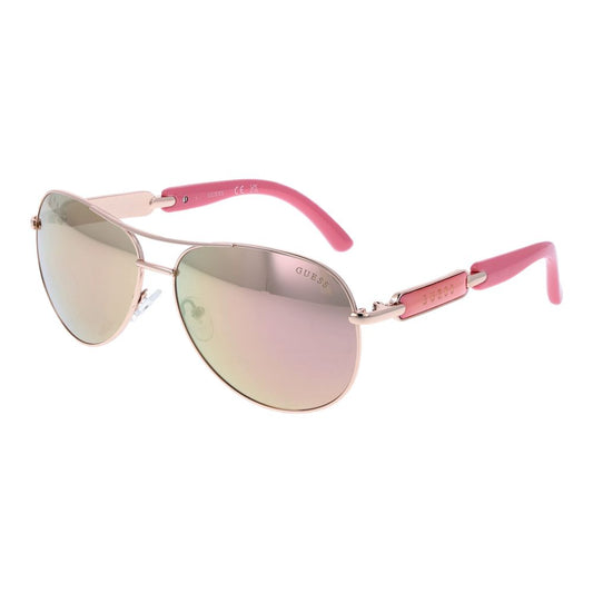 Gafas de sol de mujer en oro rosa