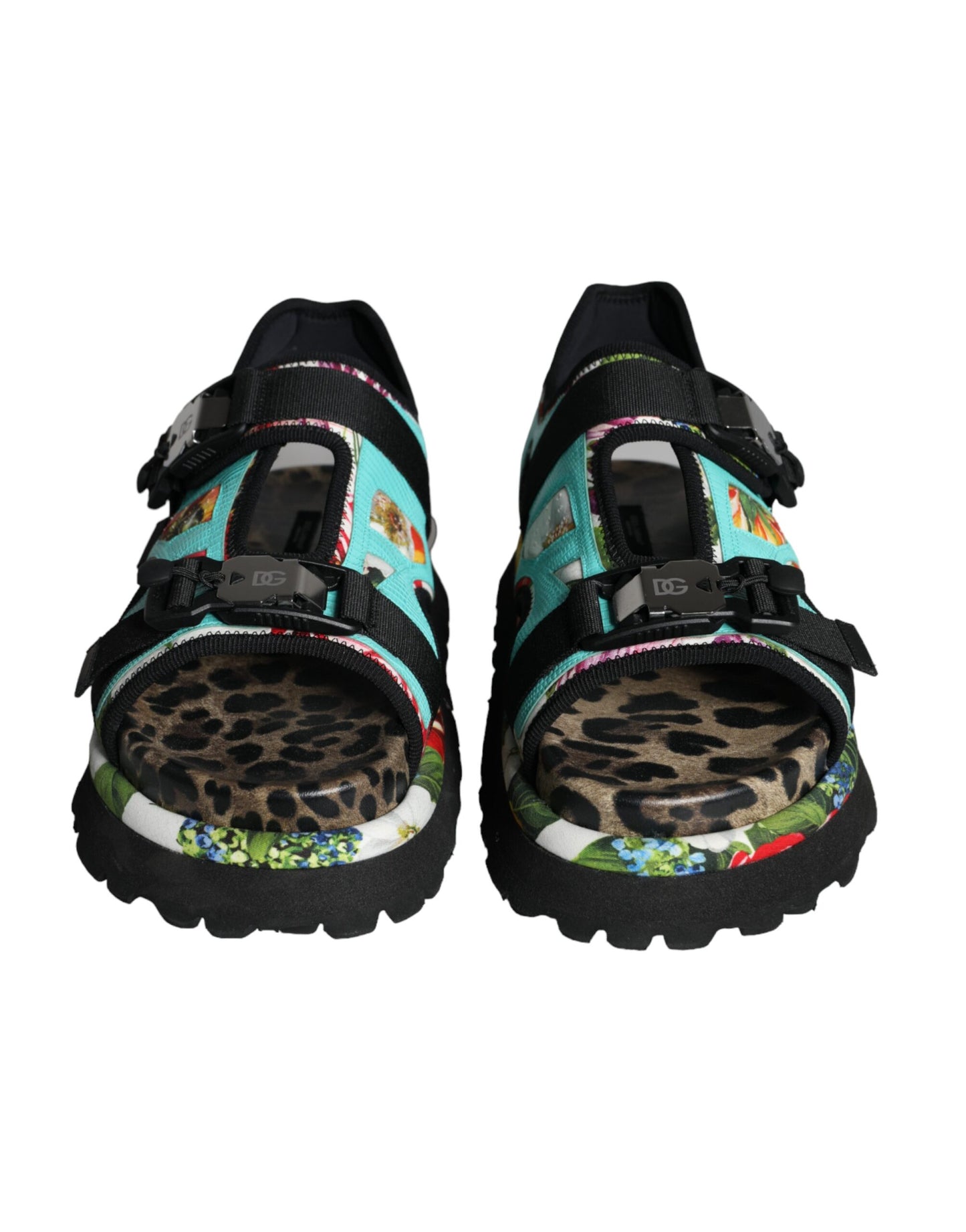 Sandalias con diseño de patchwork multicolor para hombre