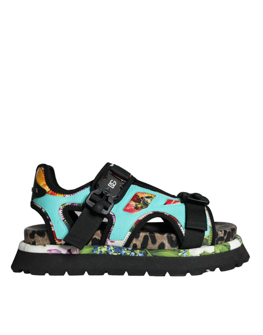 Sandalias con diseño de patchwork multicolor para hombre