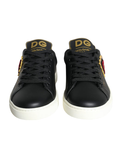 Zapatillas deportivas negras Portofino Sacred Heart