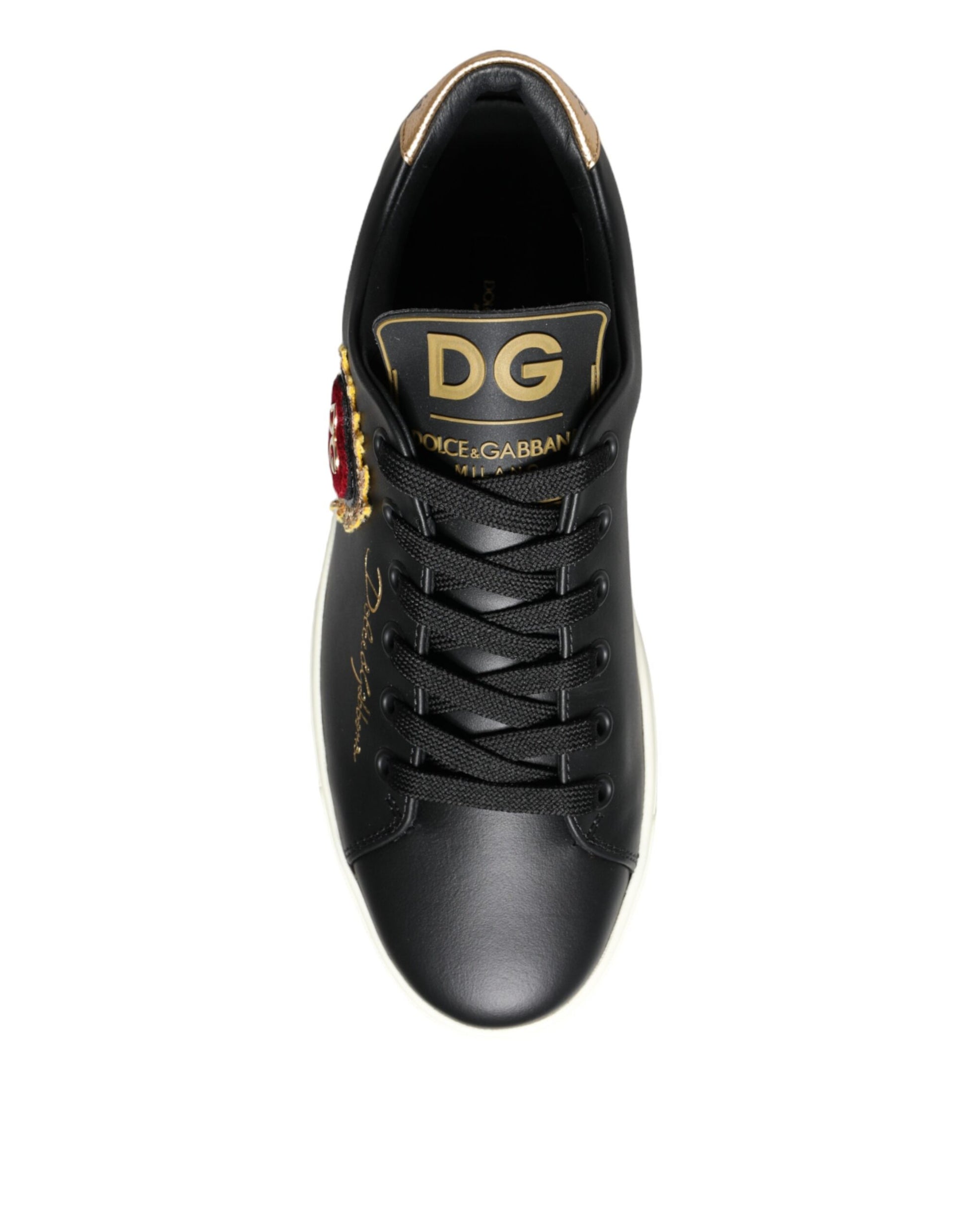 Zapatillas deportivas negras Portofino Sacred Heart