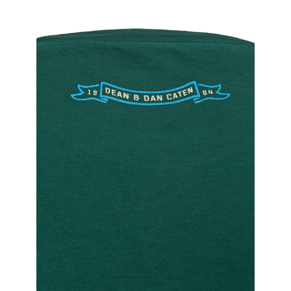 Camiseta de algodón verde