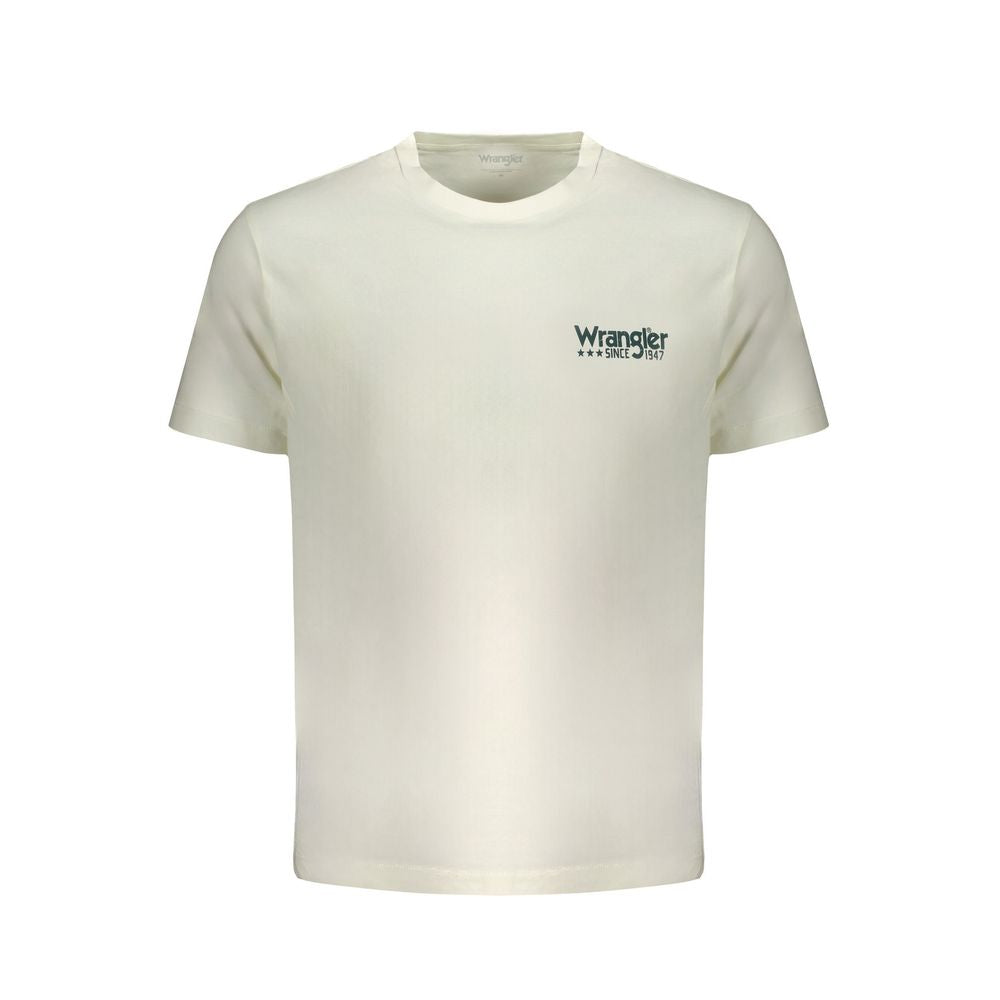 Camiseta blanca de algodón