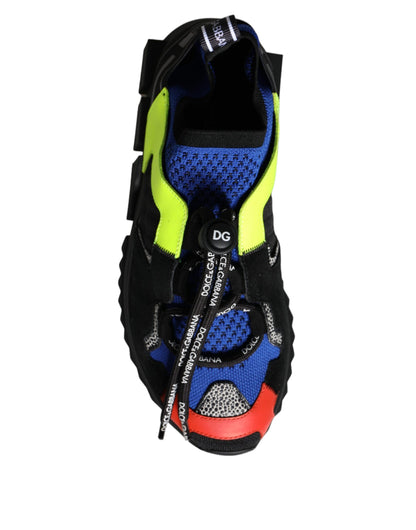 Multicolor Mesh Sorrento Trekking Sneakers Shoes