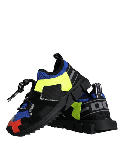 Multicolor Mesh Sorrento Trekking Sneakers Shoes