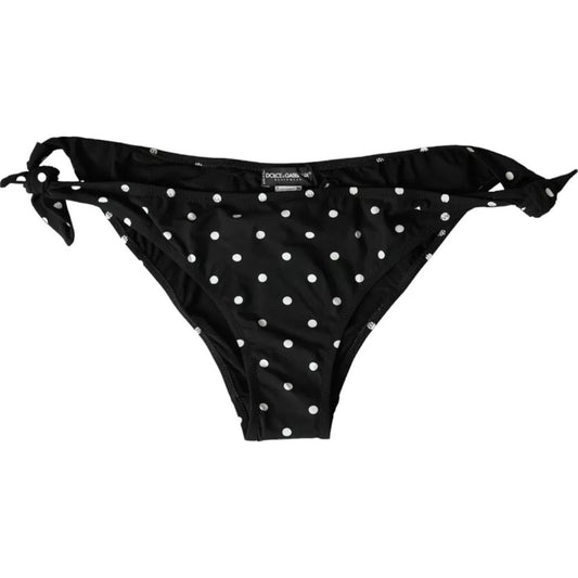 Bañador Negro Lunares Braga Bikini