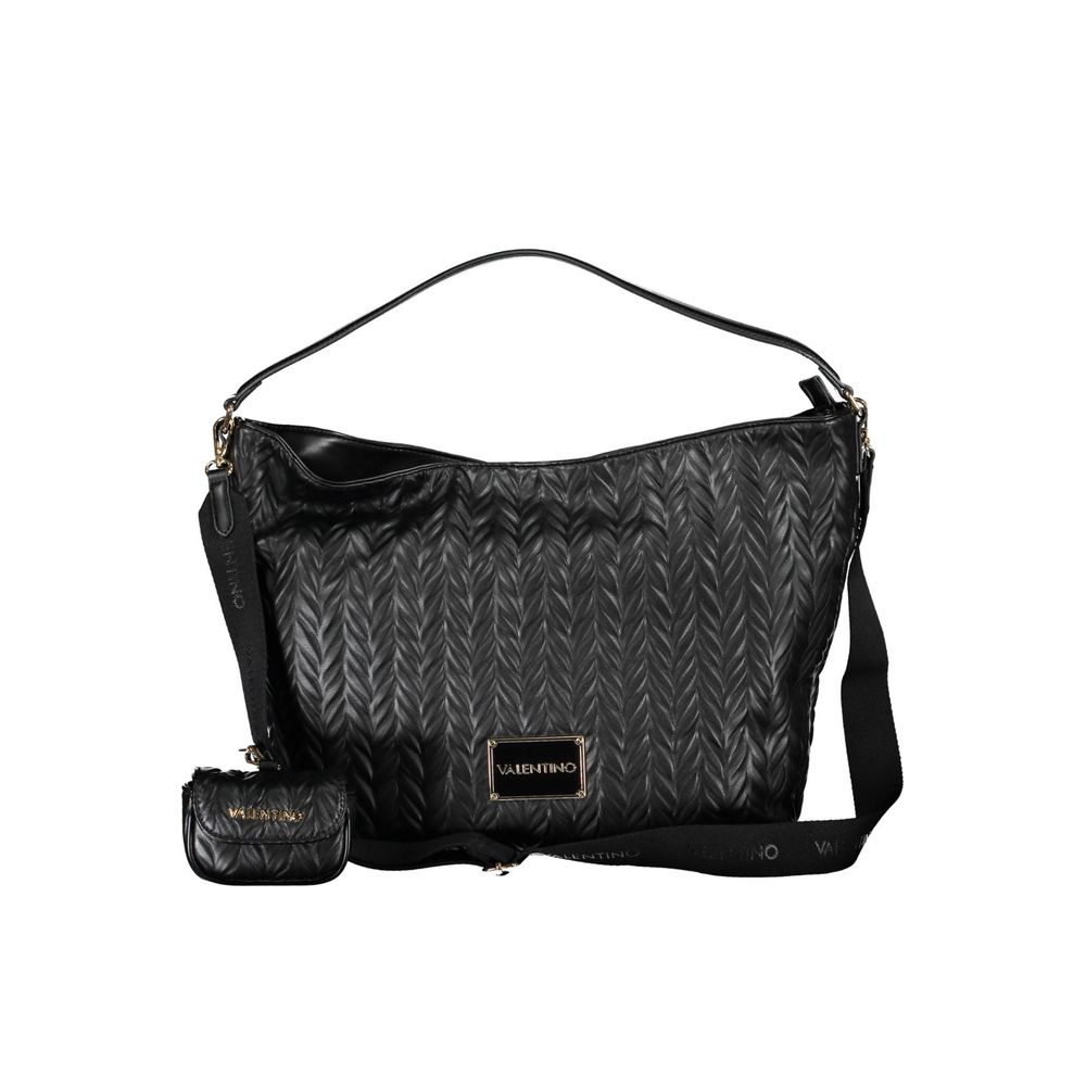 Bolso de mano de polietileno negro