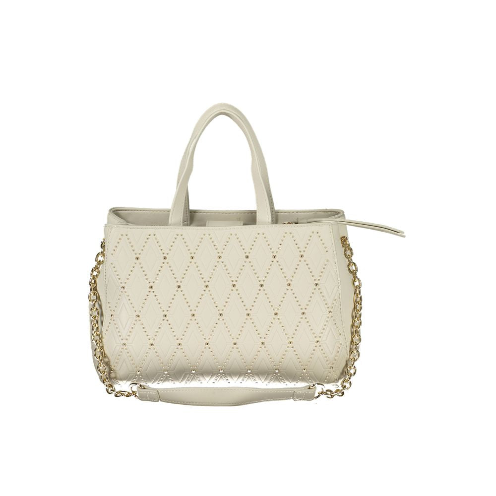 White Polyethylene Handbag