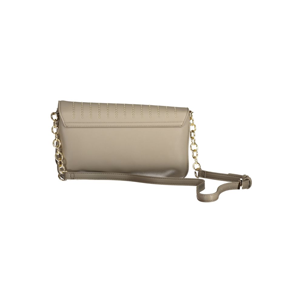 Beige Polyethylene Handbag